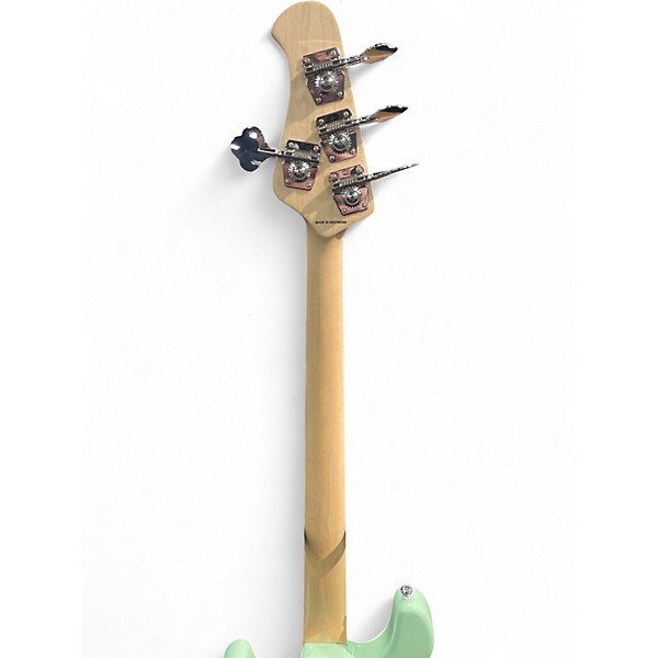 Used Sterling by Music Man SUB StingRay Seafoam Green Electric Bass Guitar