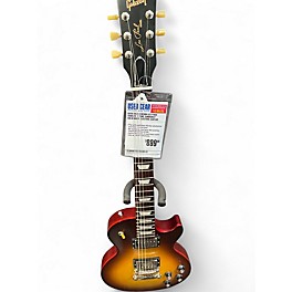 Used 2024 Gibson Les Paul Tribute 2 Tone Sunburst Solid Body Electric Guitar