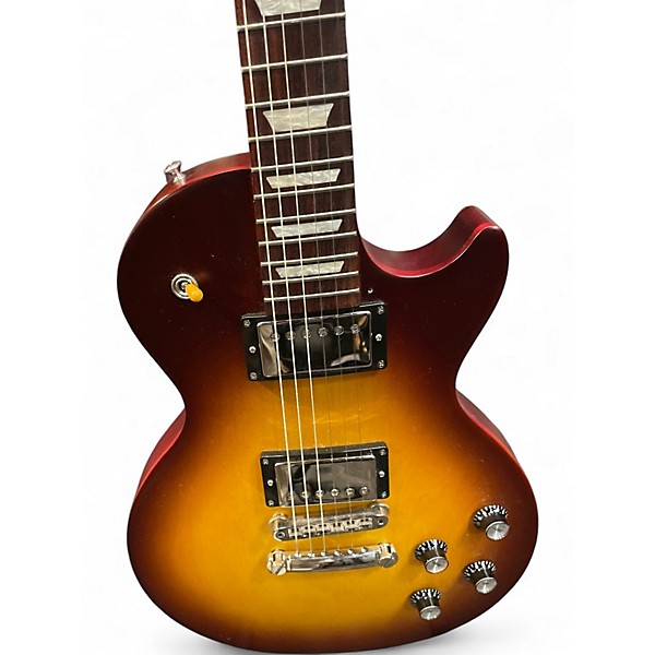 Used 2024 Gibson Les Paul Tribute 2 Tone Sunburst Solid Body Electric Guitar