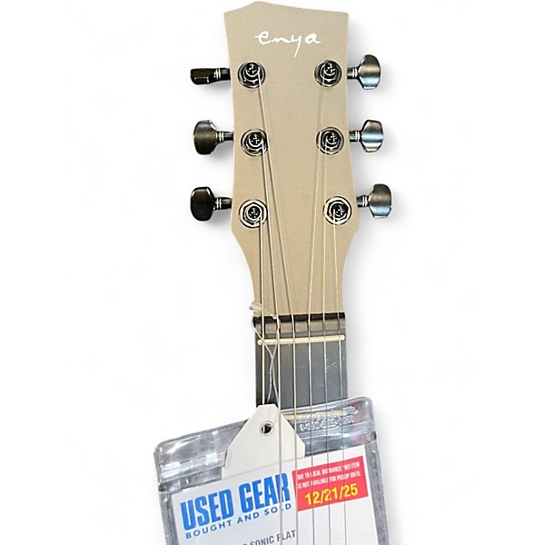 Used Enya Go Sonic Flat Black Solid Body Electric Guitar