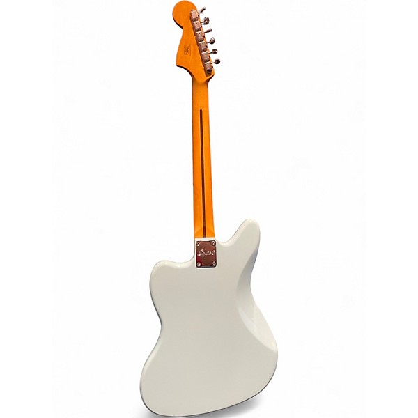 Used 2023 Squier Classic Vibe 70s Jaguar Daphne Blue Solid Body Electric Guitar