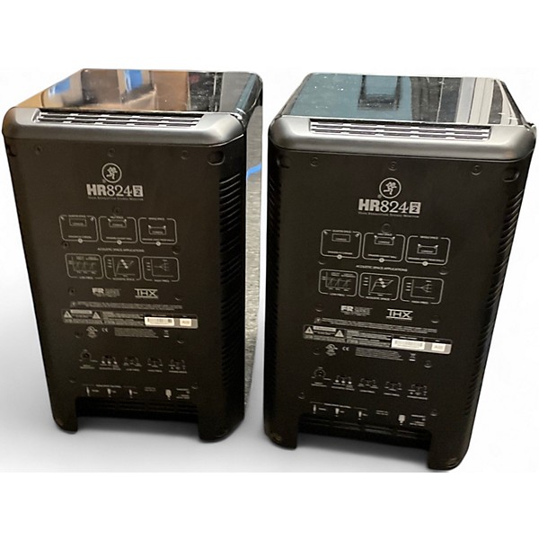 Used Mackie HR824 MKII Pair Powered Monitor