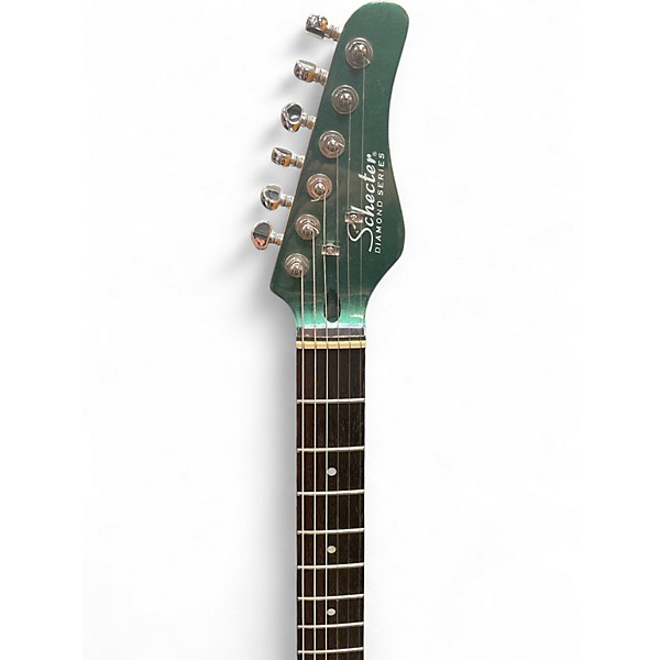 Used Schecter Guitar Research PT Fastback II Emerald Green Solid Body Electric Guitar