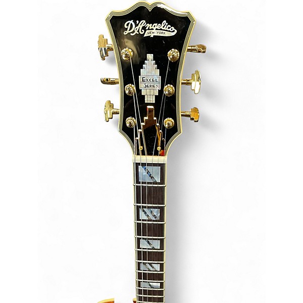 Used D'Angelico EXCEL SS XT VINTAGE BURST Hollow Body Electric Guitar