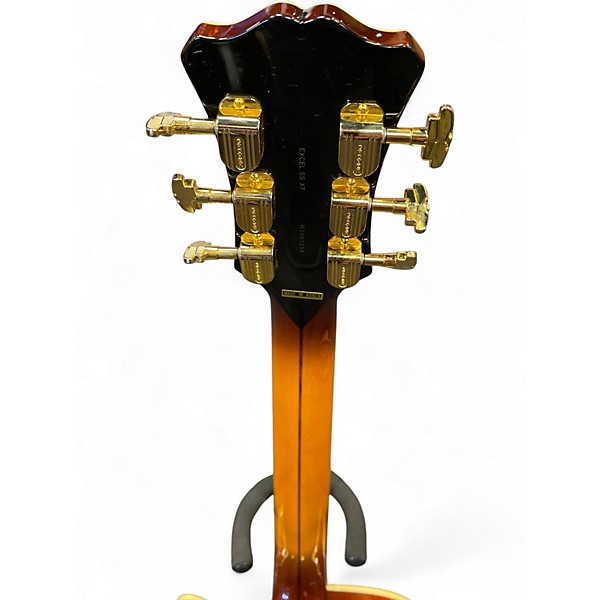 Used D'Angelico EXCEL SS XT VINTAGE BURST Hollow Body Electric Guitar