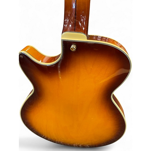 Used D'Angelico EXCEL SS XT VINTAGE BURST Hollow Body Electric Guitar