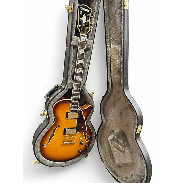 Used D'Angelico EXCEL SS XT VINTAGE BURST Hollow Body Electric Guitar