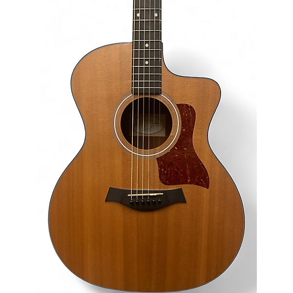 Used Taylor 114CE Natural Acoustic Electric Guitar