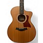 Used Taylor 114CE Natural Acoustic Electric Guitar