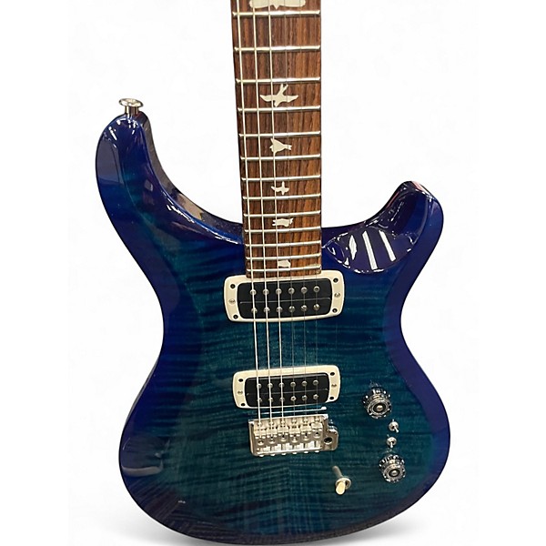 Used 2024 PRS S2 Custom 22 LAKE BLUE Solid Body Electric Guitar