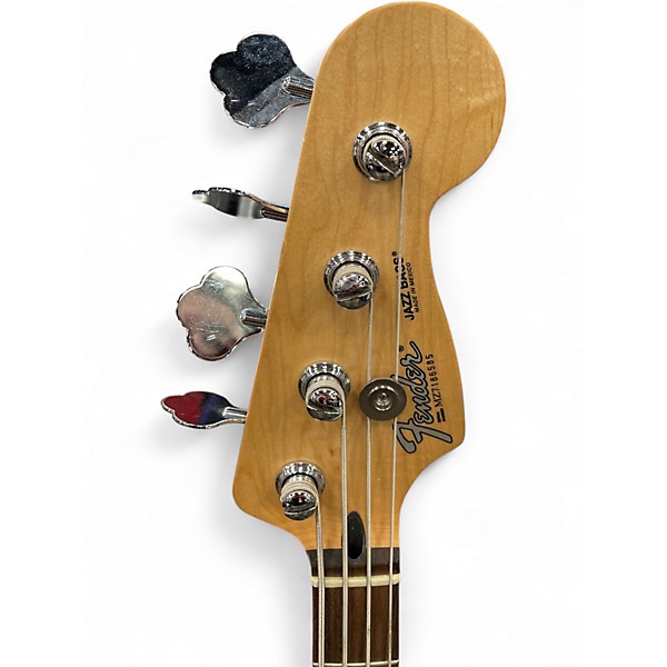 Used Fender Standard Jazz Bass Sunburst Electric Bass Guitar