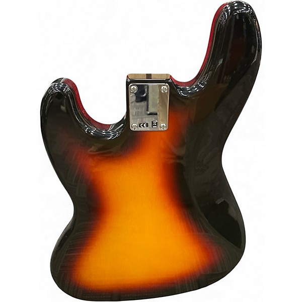 Used Fender Standard Jazz Bass Sunburst Electric Bass Guitar