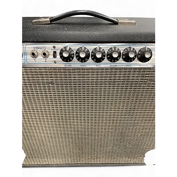 Vintage 1973 Fender Vibrolux Reverb 40W 2x10 Tube Guitar Combo Amp