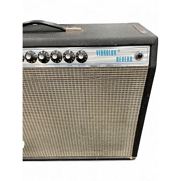 Vintage 1973 Fender Vibrolux Reverb 40W 2x10 Tube Guitar Combo Amp