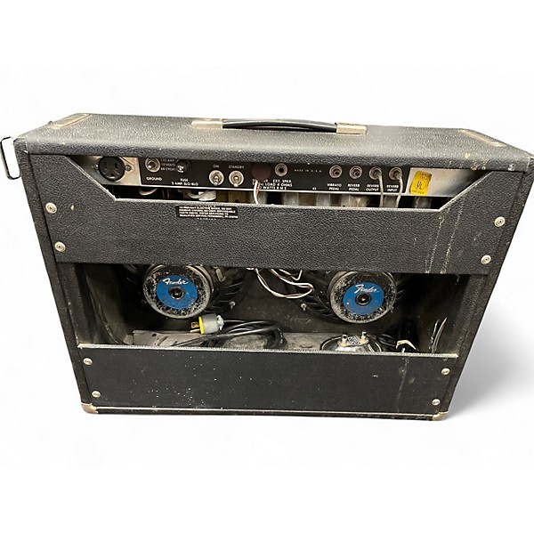 Vintage 1973 Fender Vibrolux Reverb 40W 2x10 Tube Guitar Combo Amp