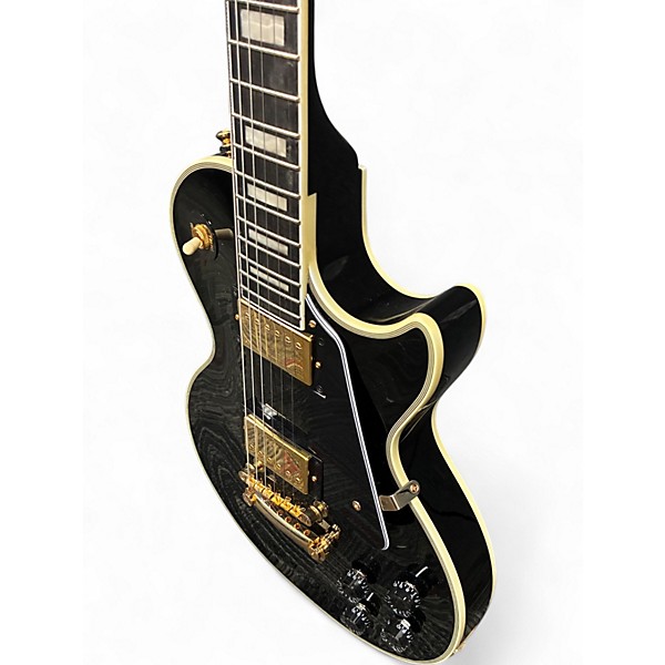 Used Epiphone Les Paul Custom Black Solid Body Electric Guitar