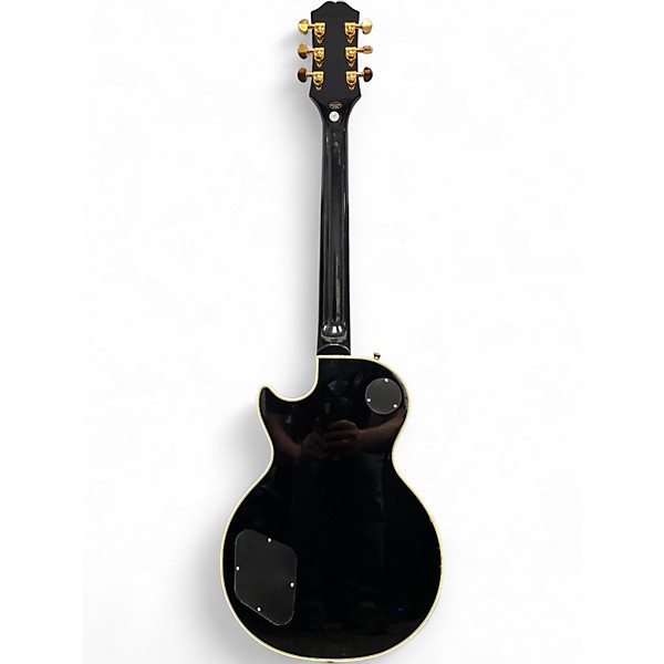 Used Epiphone Les Paul Custom Black Solid Body Electric Guitar