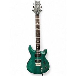 Used PRS SE CE24 Turquoise Solid Body Electric Guitar