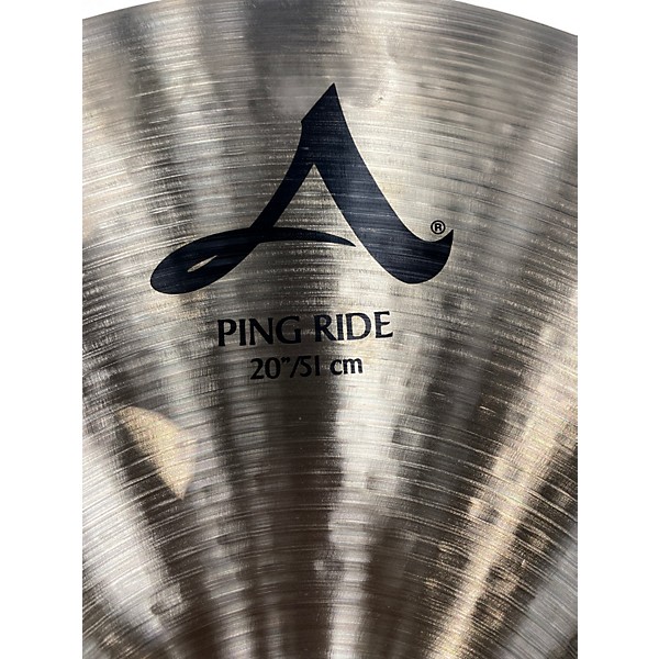 Used Zildjian 20in A Custom Ping Ride Cymbal