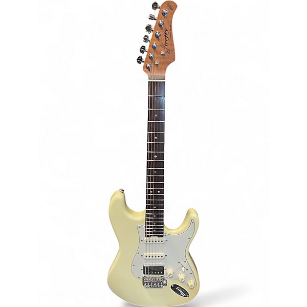 Used Firefly Start White Solid Body Electric Guitar