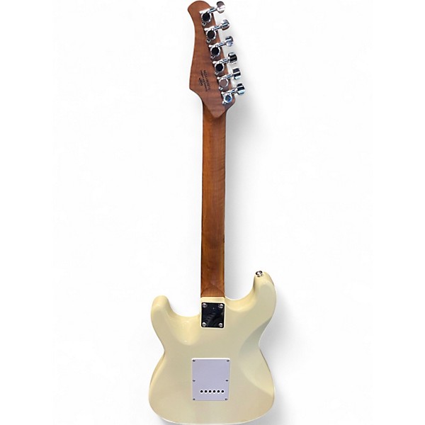 Used Firefly Start White Solid Body Electric Guitar