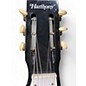 Used Harmony h7 Black and White Lap Steel