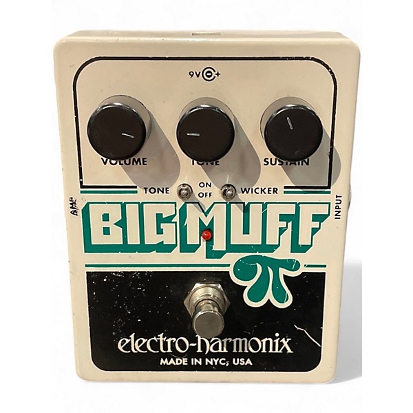 Used Electro-Harmonix Big Muff Tone Wicker Distortion Effect Pedal