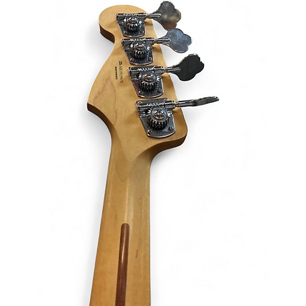 Used Fender Player Jazz Bass Yellow Electric Bass Guitar