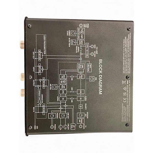 Used BOSS TUBE AMP EXPANDER Power Attenuator