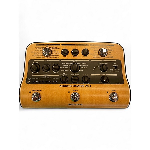 Used Zoom ACOUSTIC CREATOR AC-3 Effect Processor