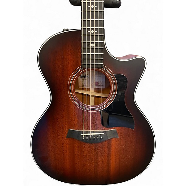 Used Taylor 324CE V-Class Mahogany Acoustic Electric Guitar
