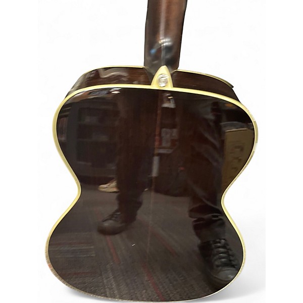 Used Alvarez lf710e day break burst Acoustic Electric Guitar