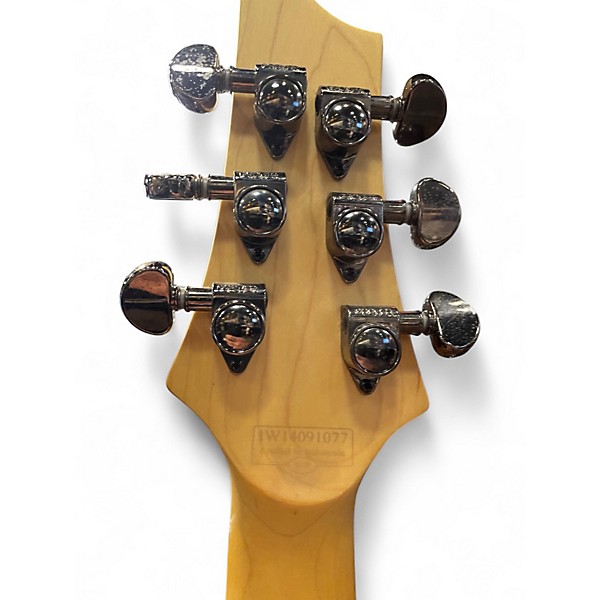 Used Schecter Guitar Research Damien Elite 6 Black Solid Body Electric Guitar