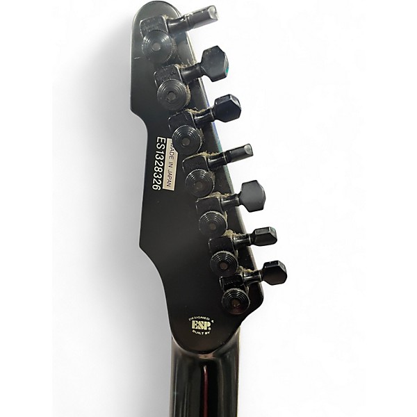 Used ESP E-II TB-7 Black Solid Body Electric Guitar