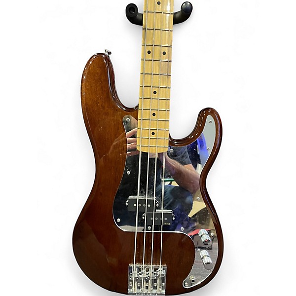 Used Fender Partscaster Brown Electric Bass Guitar