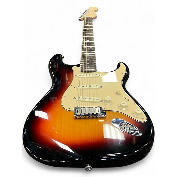 Used Fender 60th Anniversary American Standard Stratocaster 2 Color Sunburst Solid Body Electric Guitar