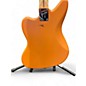 Used Squier Jaguar bass Orange Electric Bass Guitar