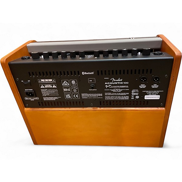 Used Fender Acoustic 100  Acoustic Guitar Combo Amp