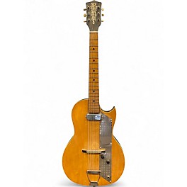 Used Old Kraftsman Value Leader Natural Solid Body Electric Guitar