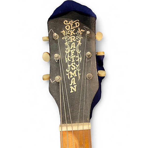 Used Old Kraftsman Value Leader Natural Solid Body Electric Guitar