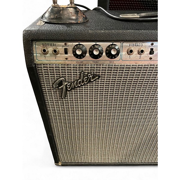 Vintage 1970s Fender Pro Reverb Tube Guitar Combo Amp