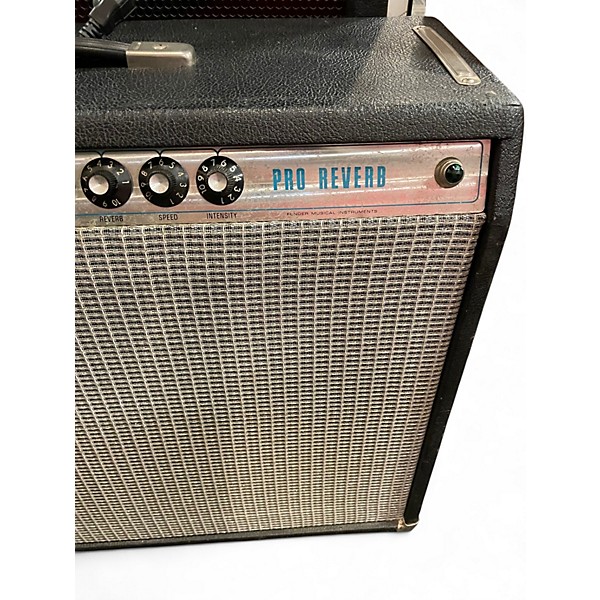 Vintage 1970s Fender Pro Reverb Tube Guitar Combo Amp