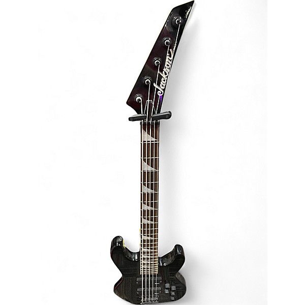 Used Jackson 5 STRING BASS Black Electric Bass Guitar