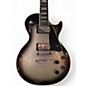 Used Gibson Les Paul Custom Black and Silver Solid Body Electric Guitar