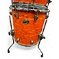 Used Ludwig 3 Piece ELEMENTS SE MOD ORANGE Drum Kit