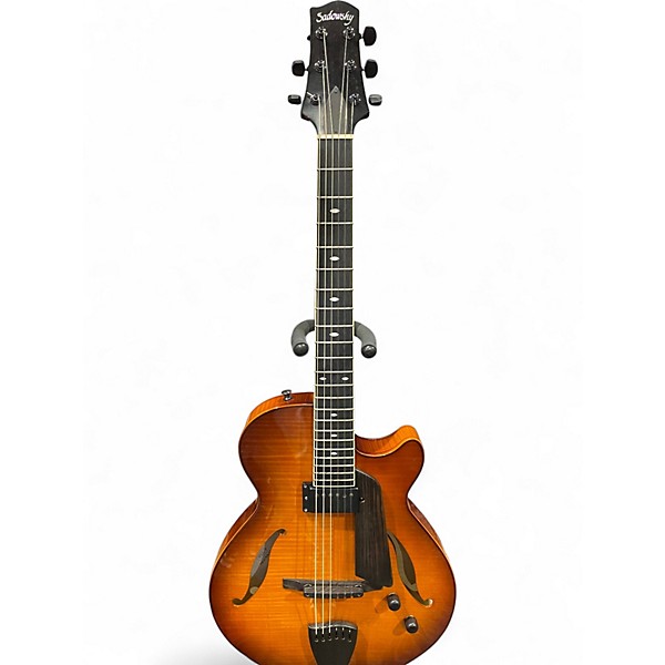 Used Sadowsky Guitars SS-15 Sienna Burst Hollow Body Electric Guitar