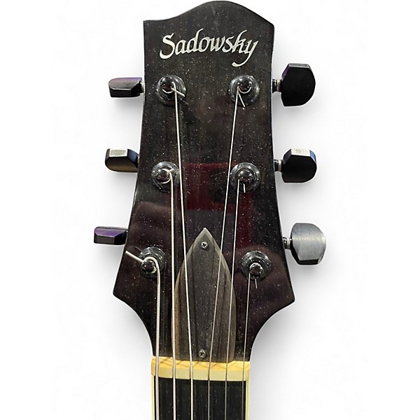 Used Sadowsky Guitars SS-15 Sienna Burst Hollow Body Electric Guitar