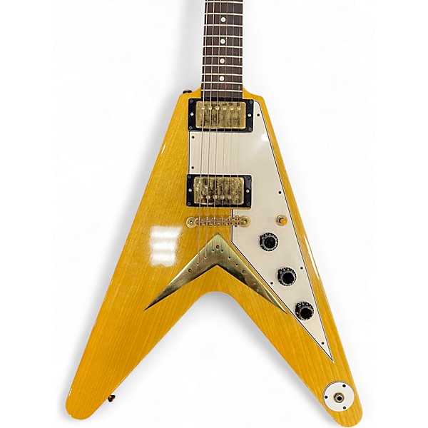 Used Gibson Gibson Historic ’59 Flying V Korina Korina Solid Body Electric Guitar