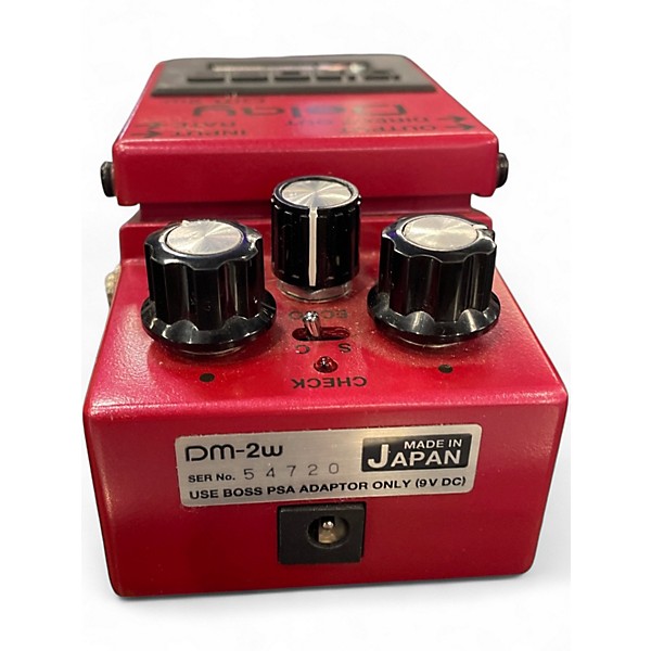 Used BOSS DM2W Delay Waza Craft Effect Pedal