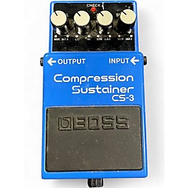 Used BOSS CS3 Compressor Sustainer Effect Pedal